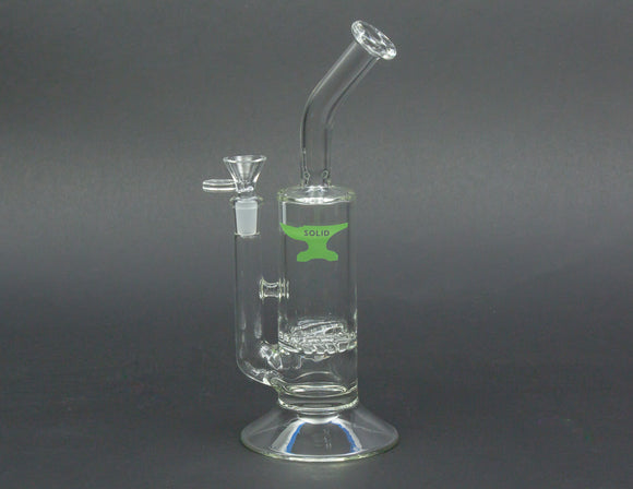 Solid Glass 5.0mm Thick Net Disk Perc Bubbler SM50SN