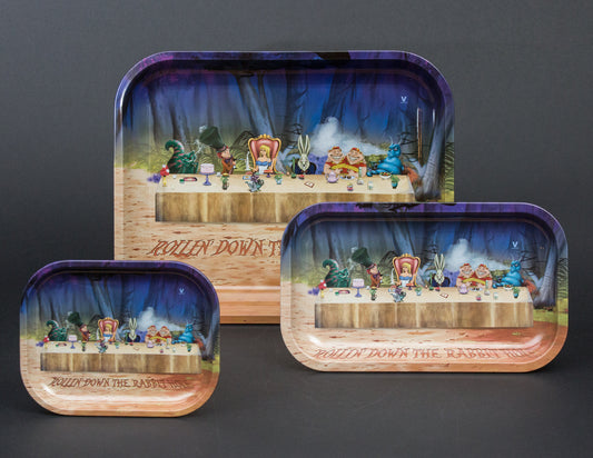 V Syndicate Alice Tea Party Metal Tray