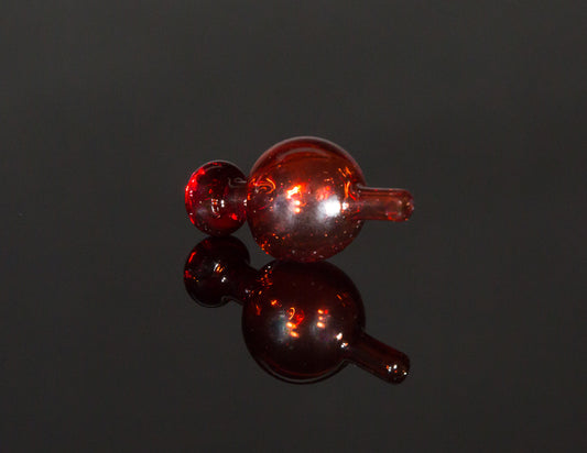 Barry Glass 25mm Bubble Carb Cap Pomegranate