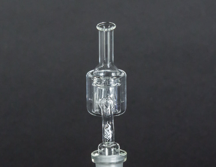 Medicali 14mm Male Quartz Thermal Banger with Plain Bubble Cap