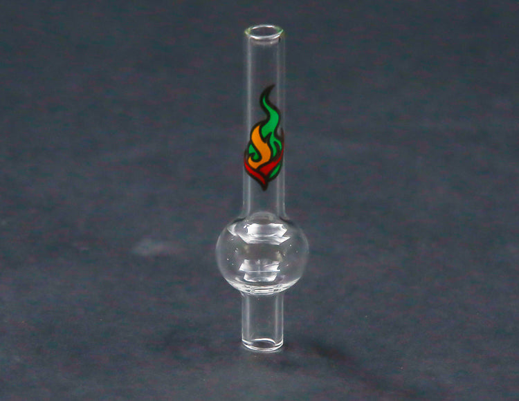 Medicali 18mm Male Quartz Thermal Banger with matching Decal Carb Cap